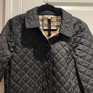 Authentic black Burberry jacket